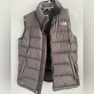 NorthFace black puffer vest